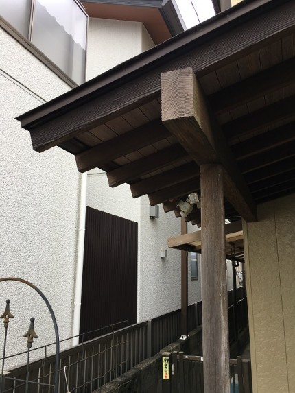 雨樋施工前 雨樋施工前