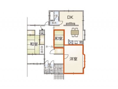 間取り図 AFTER 間取り図 AFTER