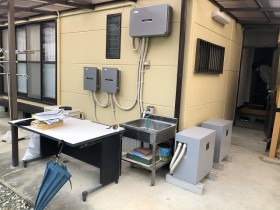 豊橋市シャープ全負荷型蓄電池13kWh