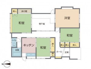 間取り図 BEFORE 間取り図 BEFORE