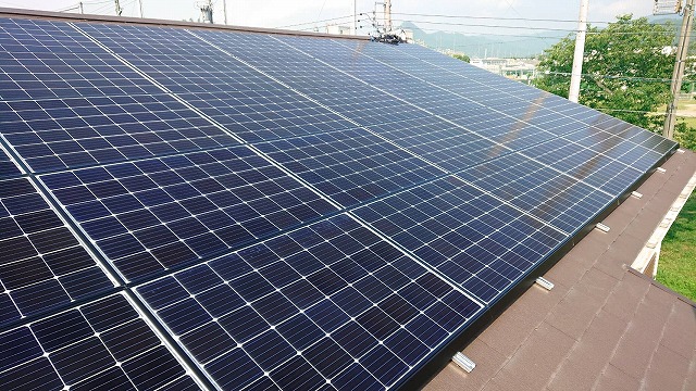 豊橋市カラーベスト屋根シャープ太陽光発電