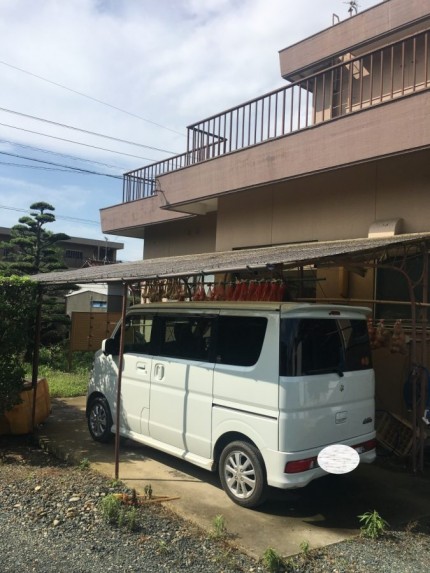 波板の劣化 波板の劣化