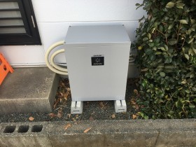 豊川市で設置シャープ蓄電池4.2kWh