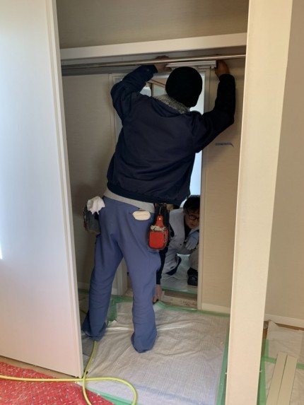アウトセット引戸取付 IMG_4073-e1583144403851