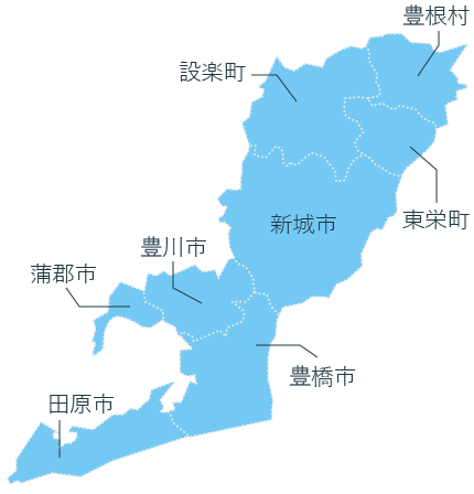 愛知県東三河地域